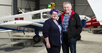 From frights to flights: Warburtons soar into Outback Air Race