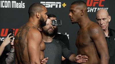 UFC on ESPN 40 faceoff highlights video, photo gallery from Las Vegas