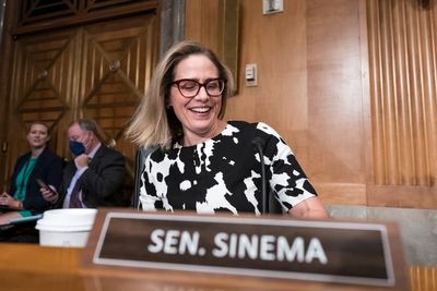 Sinema gives her nod, and influence, to Democrats' big bill