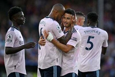 Crystal Palace 0-2 Arsenal: Gabriel Martinelli on target as Gunners make winning Premier League start