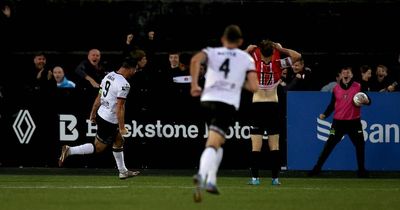 Dundalk 1-1 Derry: Late Patrick Hoban goal gives home side share of the spoils