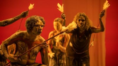 Gary Lang's Waŋa dance collaboration explores ancient and modern beliefs about death