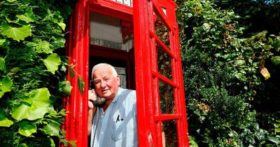 'I've got an old fashioned telephone box in my garden complete with handset '