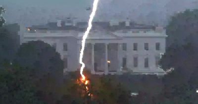 Three dead and one is critical after lightning strike near the White House