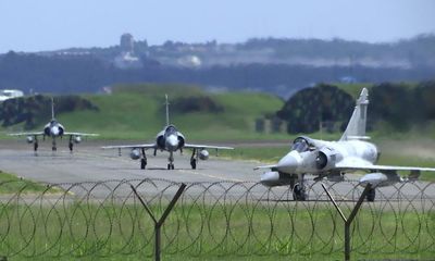 The US, Australia and Japan urge China to cease military exercises around Taiwan – as it happened