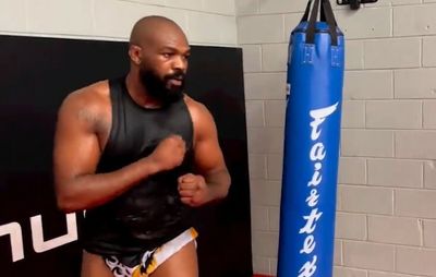 Jon Jones responds to criticism of recent training video, heavyweight debut timeline