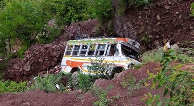 J&K: 8 children wounded as bus falls into gorge in Udhampur