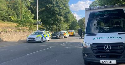 Edinburgh woman rushed to hospital after emergency services race to woodland area