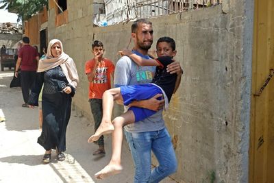 'Enough!': Exhausted Gazans again under fire