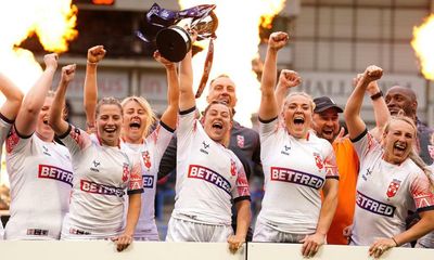 ‘We want to emulate them’: Lionesses inspire England’s rugby league side