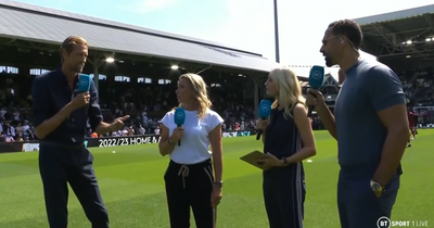 BT Sport presenter Lynsey Hipgrave savagely mocks Peter Crouch with Darwin Nunez remark