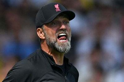 Jurgen Klopp questions Liverpool players’ ‘really bad attitude’ in Fulham draw