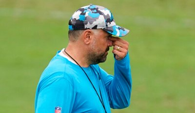 Panthers HC Matt Rhule irked after offense celebrates 50-yard TD