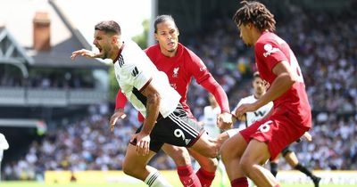 'He simply has to' - Referee accused of falling for Aleksandar Mitrovic dive during Liverpool draw