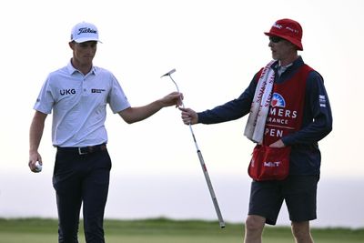 Will Zalatoris and long-time caddie Ryan Goble have parted ways