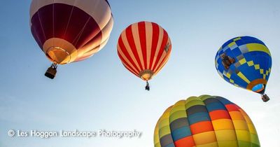 Lanarkshire's only hot air balloon event will take place this month