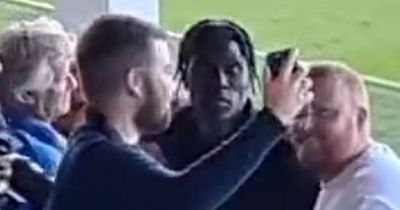 Amadou Onana is at Goodison Park for Everton's game with Chelsea