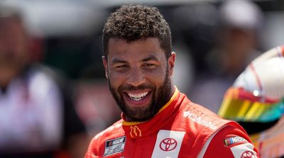 Bubba Wallace Earns First NASCAR Cup Series Pole In Michigan