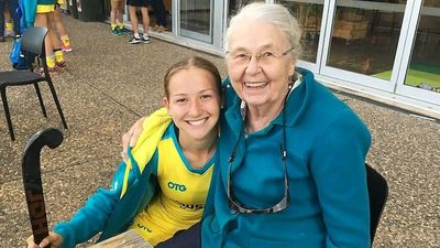 Commonwealth Games: Claire Colwill's family create own Games village to cheer on Hockeyroos