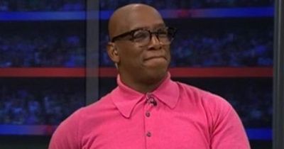 Ian Wright's perfect response to Alan Sugar's pink shirt jibe after Arsenal comment