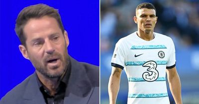 Jamie Redknapp makes embarrassing on-air gaffe when discussing Chelsea's Thiago Silva