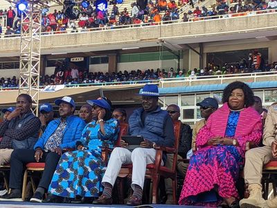 Kenya’s presidential candidates hold final rallies on election eve