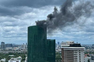 Fire at energy ministry building under control