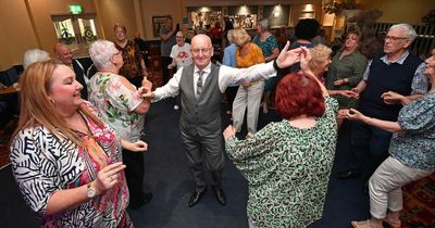 We spent the afternoon with the dancing pensioners who don't want to be forgotten