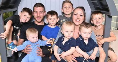 British supermum with seven boys under the age of seven describes her hectic life