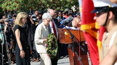 Boosting US-Pacific ties a priority, says top US diplomat during WWII memorial visit to Solomon Islands