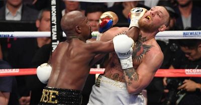 UFC legend makes wild claim that Conor McGregor "beat up" Floyd Mayweather