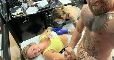 Conor McGregor's fiance gets tattoo to celebrate 'forever' love with MMA star