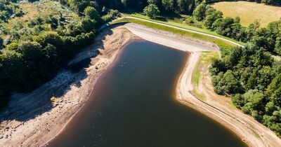 Shocking images show shrinking reservoir levels under half of its capacity