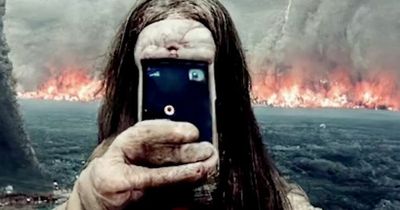 Terrifying AI-generated selfie images reveal what the last day on Earth could look like