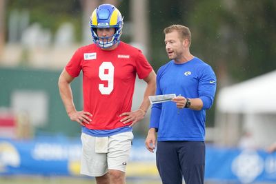 Sean McVay is sleeping better after Matthew Stafford ‘threw it all over the yard’