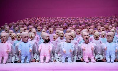 Poulenc double bill review – from emotional hell to exploding breasts and 40,000 babies