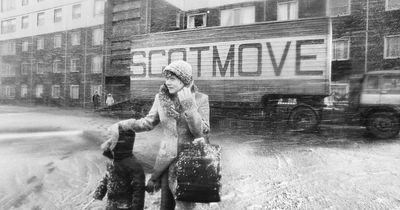 Incredible photos taken 40 years ago show a vastly different Gorbals in January 1983