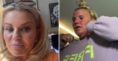 Kerry Katona jokes 'you can park a bike in my a***' after comparing herself to a 'whale'