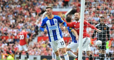 'Nothing has changed!' - Manchester United fans rage as Brighton storm into two-goal lead