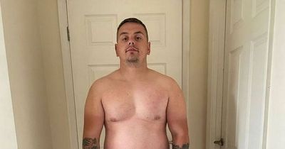 Man goes from chunky to hunky in 12-month transformation and is unrecognisable now