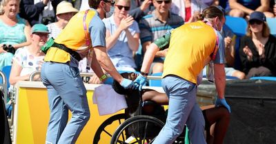 Commonwealth Games 400m champion taken away in wheelchair after winning gold