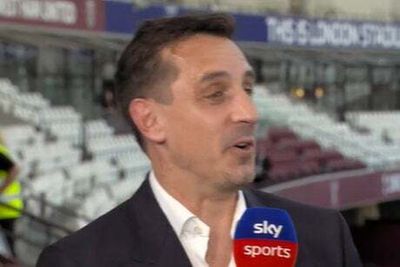 Gary Neville speechless on Marko Arnautovic to Manchester United transfer rumours as pundit slams Glazers