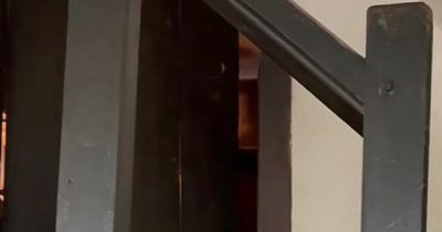 Spine-tingling moment 'ghost' runs past open door in UK's most haunted stately home