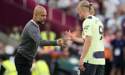 Erling Haaland ‘born to score goals’, says Pep Guardiola after City victory
