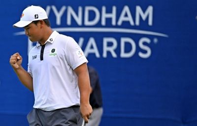South Korean Kim wins Wyndham Championship to secure PGA playoff berth