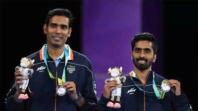CWG 2022: Table tennis silver again for Sharath Kamal-Gnanasekaran Sathiyan