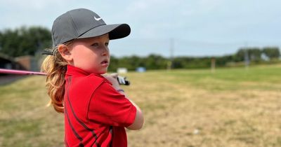 Schoolgirl golfer Melodie, 6, sets sights on winning 'all the majors'