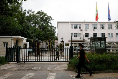 Myanmar ambassador to China died on Sunday