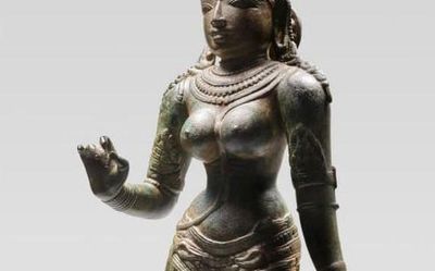 Idol Wing CID police trace Parvati idol of Chola temple in Bonhams auction house in New York