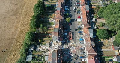 Thornton Heath fire: Body of child found in rubble of house destroyed in gas explosion